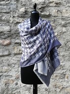 Stola Cashmere & Silk - Piet de poul - Blue