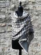 Stola Cashmere & Silk - Piet de poul - Grey