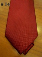 Cravatta unito rosso/nero
