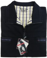 Gilet 5607 blu inside L540 giallo